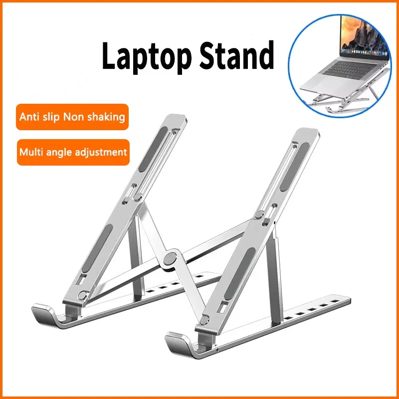 Soporte plegable para ordenador portátil, Base de soporte ajustable para portátil, soporte ABS para Macbook, portátil, accesorios para PC