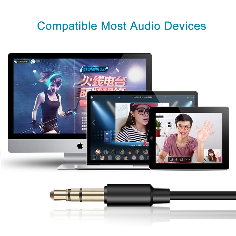 3.5mm Wired Condenser Microphone for Computer PC Desktop Laptop Notebook Recording Gaming Podcasting Microphones