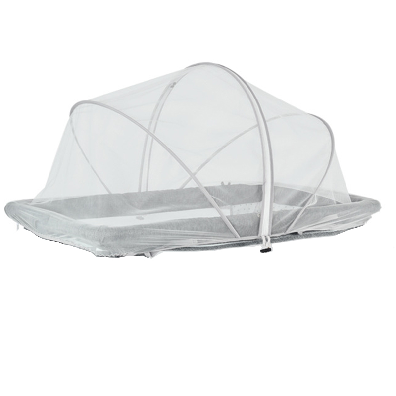 Universal Bassinet Mosquito Net Cover for Baby Car Seats Breathable Infant Stroller Insect Mesh Net for Night Walking Camping: black