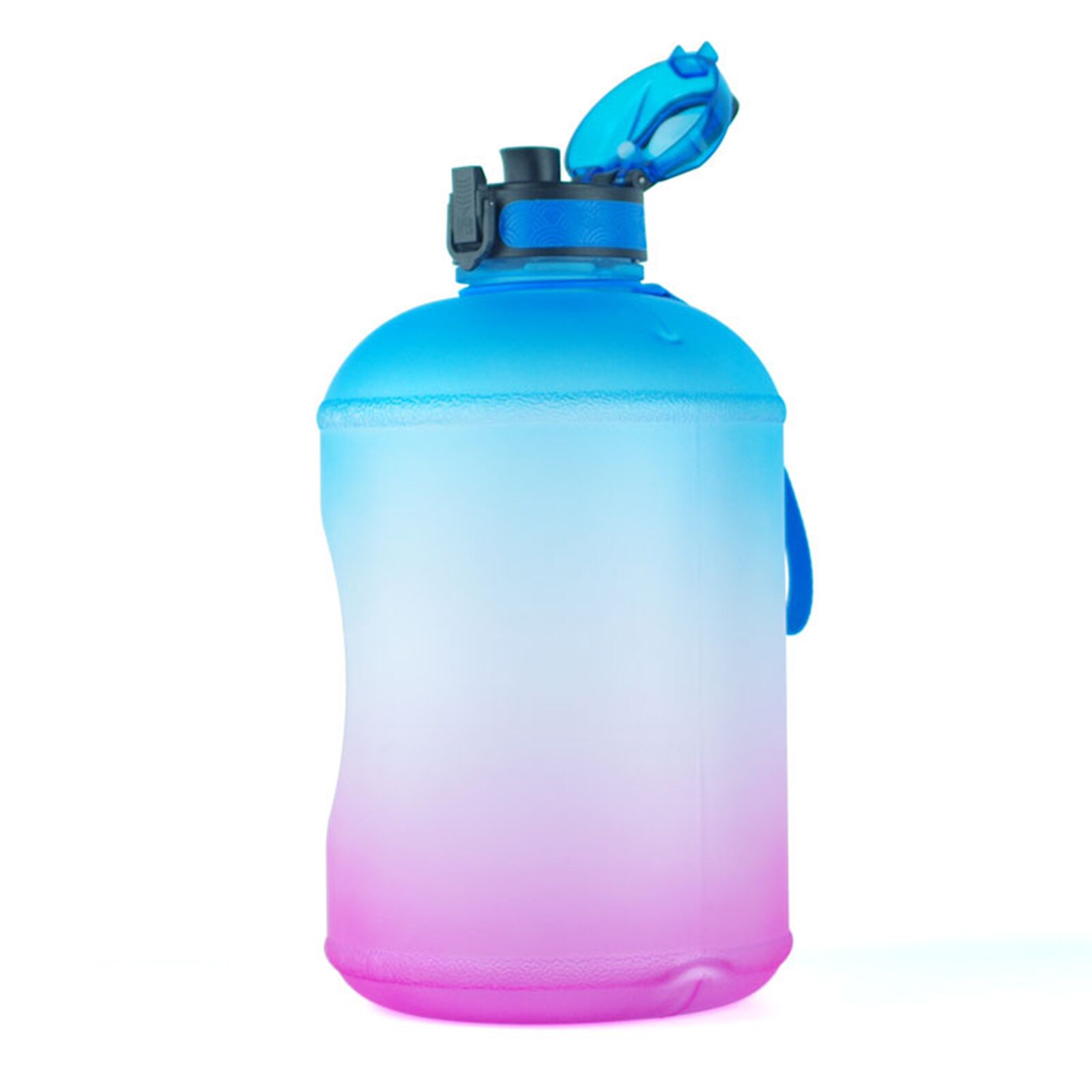 Gallon vandflaske med tidsmarkør og halm motiverende vandkande bpa gratis lækagesikre store vandflasker