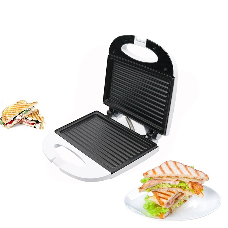 Elektrisk mini sandwich maker grill panini morgenmad maskine grill bøf stegning ovn us plug