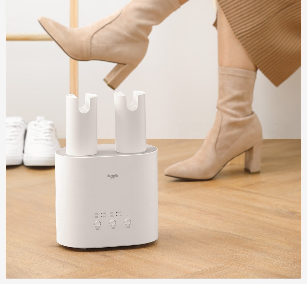 Xiaomi Youpin Deerma Intelligent Multi-Function Retractable Shoe Dryer Multi-effect Sterilization U-shape Air Out Shoes Holder