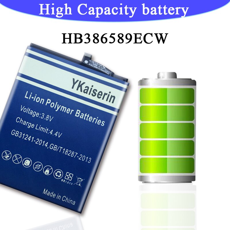 4800mAh HB386589ECW Batterie Für Huawei Ehre 7X/8X/9i/V10 Nova 3/4/ 2i /2 Plus mate 20 Lite/ P10 Plus/ View 10 V10/ Honor Spielen