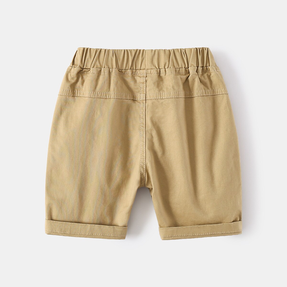Smile Boys-pantalones cortos de algodón hasta la rodilla para niños, pantalón de cintura elástica, ropa de verano
