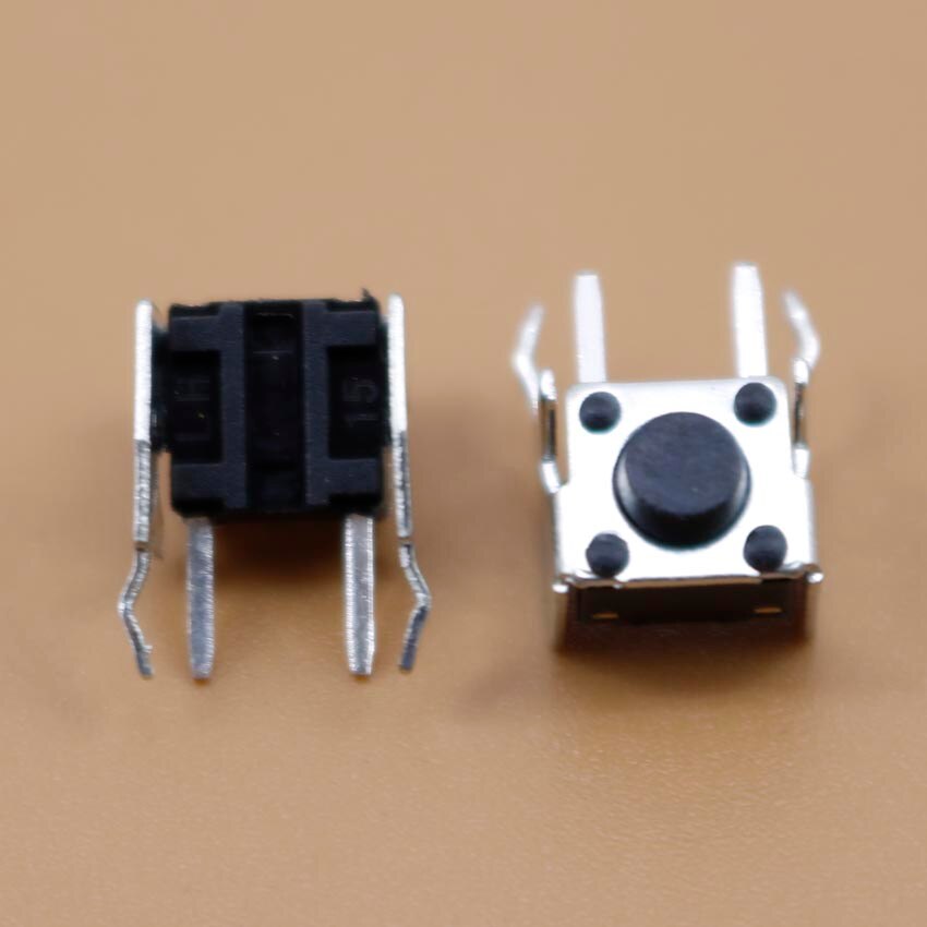 YuXi 1pcs Tatto Button Switch Push-6*6*5 6 millimetri * 6 millimetri * 5mm h5mm Ad Angolo Retto