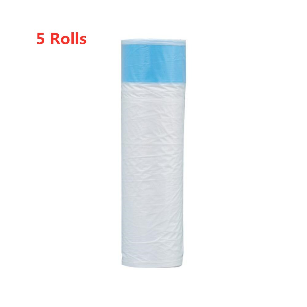 5 Rolls/pack Kitchen Garbage Bags Material Rubbish Dispense Storage Multicolor Disposable Continuous Roll Thicken Household: other
