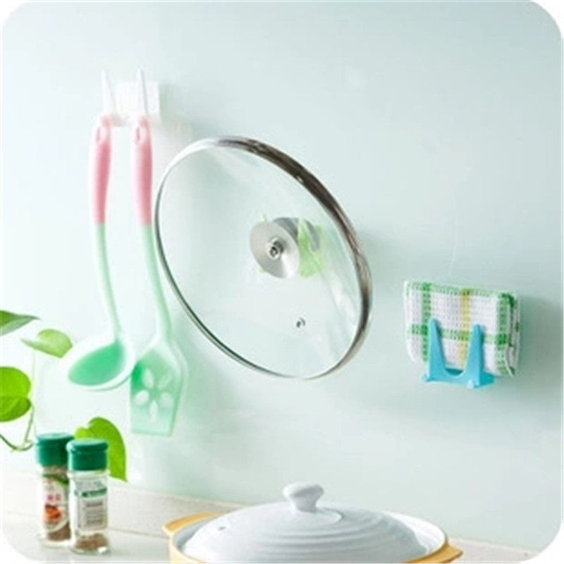 Soporte para olla de cocina de 5,5x4x5,5 CM, soporte de almacenamiento con de concha, , accesorios de plástico para cocina en casa, herramienta succionadora