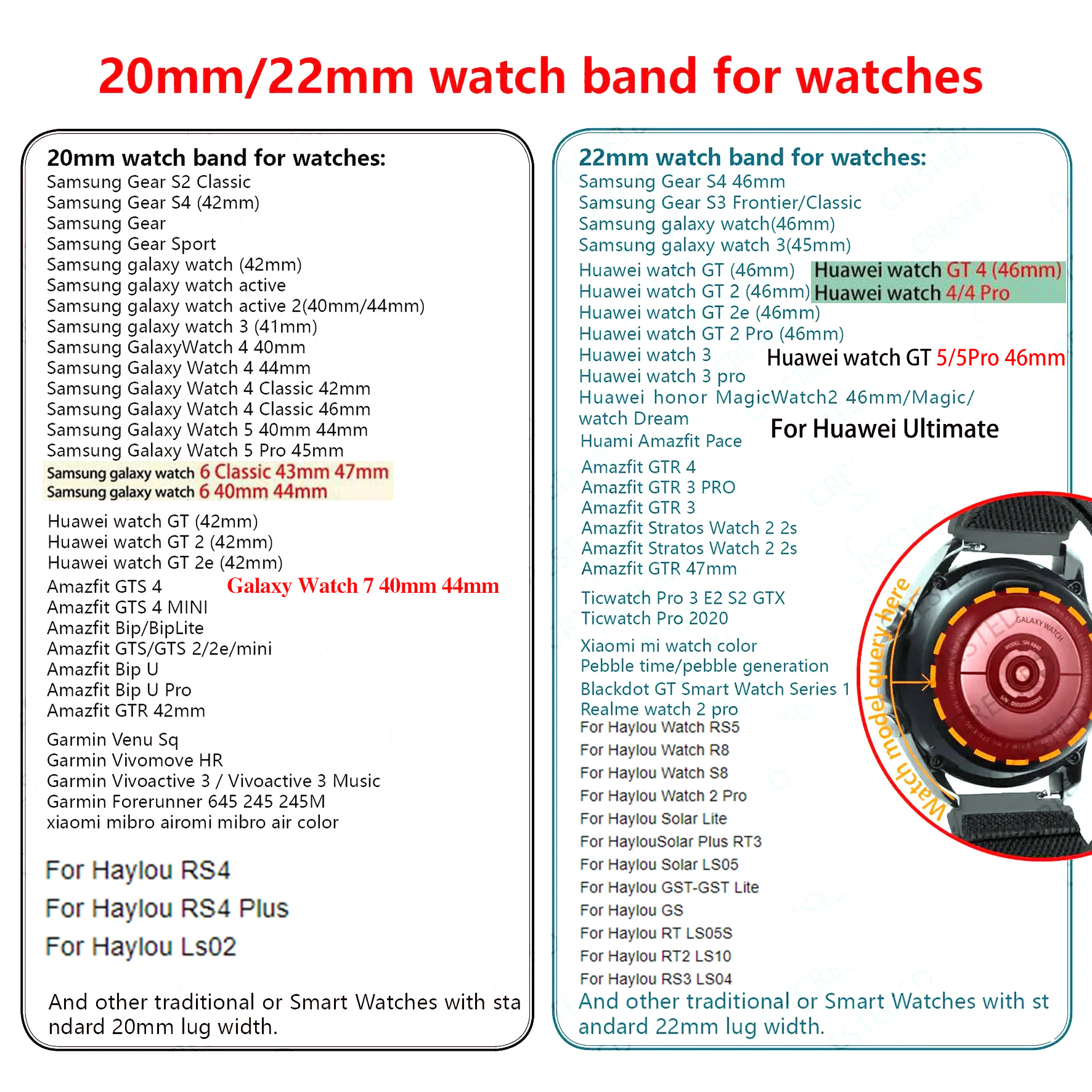 20mm Band Voor Huawei Horloge GT3 42mm/GT 3 Pro 43mm Polsband Correa voor Huawei GT2 42mm Siliconen Horlogeband Sport Armband