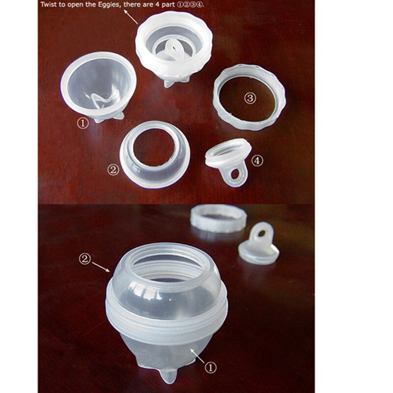 6 stuks eierscheider zonder schaal stoomkoker kooktoestel hardgekookte eieren keukengereedschap di 88