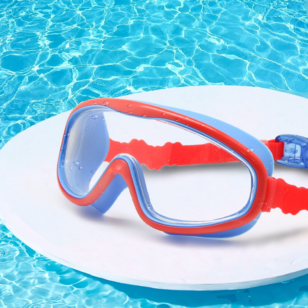 Niños gafas de natación niños 3-8Y visión amplia Anti-niebla Anti-UV snorkel máscara de buceo tapones para los oídos deportes al aire libre