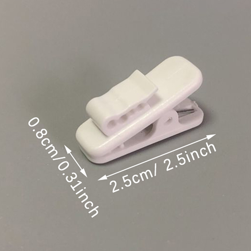 2/5Pc Kabel Klemme Kragen Headset Klemme Kopfhörer Kabel Clip Kopfhörer Wickler: verrotten