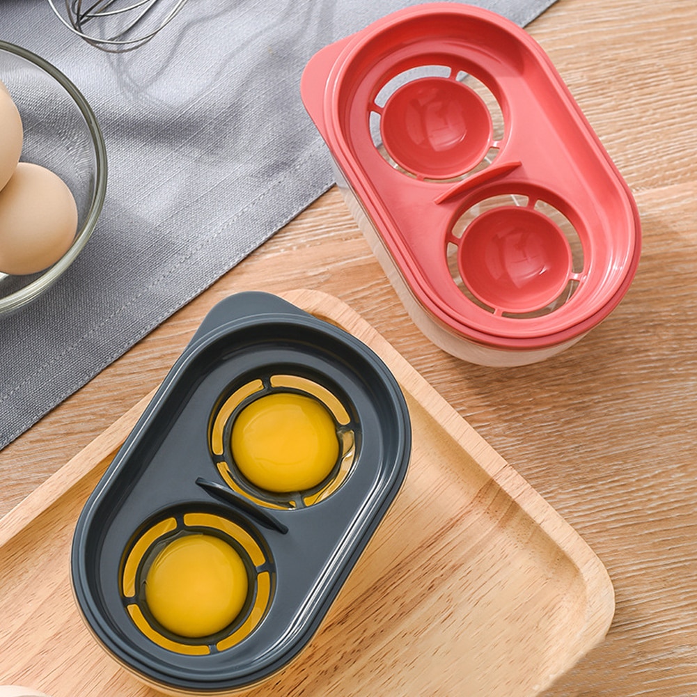 3 Kleuren Plastic Ei Separator Eiwit Separator Yolk Sifting Chef Eetkamer Koken Gadget Keuken Ei Tool Eiwit Separator
