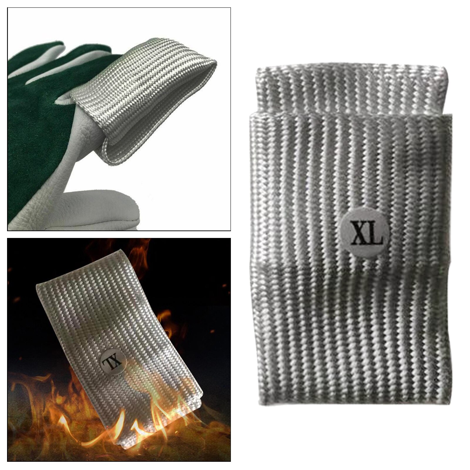 TIG Glove Finger Welding Tips Finger Protective Heat Shield Welding Gloves Guards Cover for TIG Welding Fingers