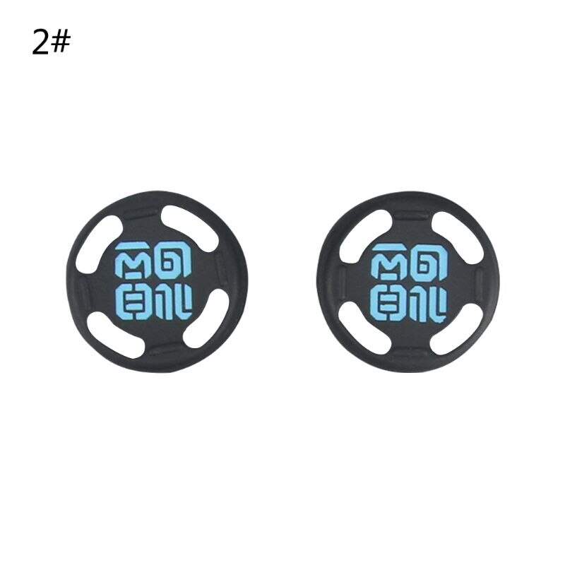 1 Pair Analog Thumb Stick Grips Tappi In Silicone JoyCon Controller Spiedi per Nintendo Interruttore NS: 2