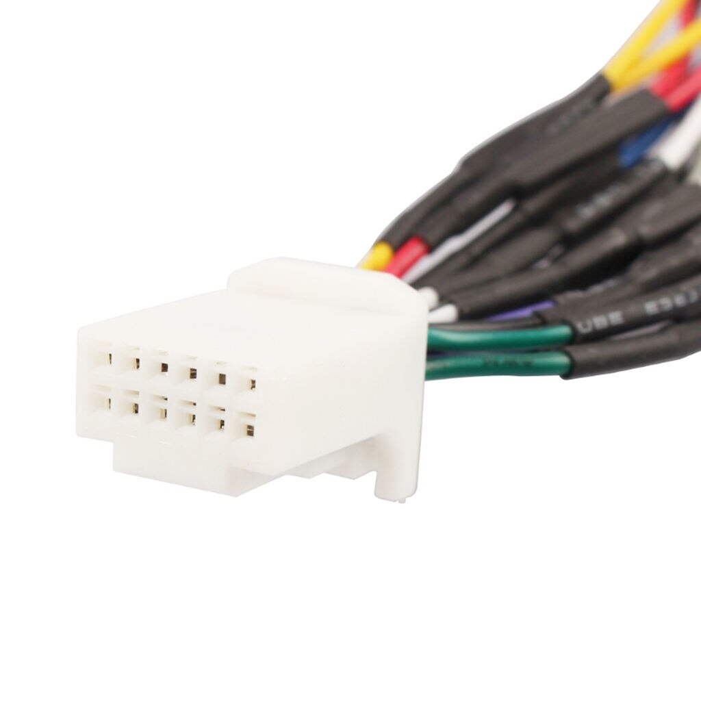 For Toyota Lexus Y Audio Cable MP3 SD USB CD AUX Module 6+6Pin