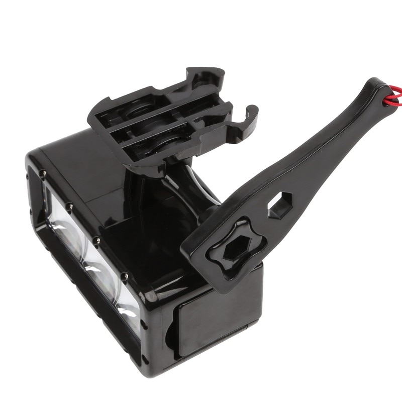 Luz de relleno impermeable de buceo para Gopro Hero 7 6 5, accesorios de Cámara de Acción, linterna subacuática, 40m