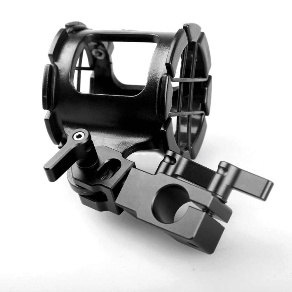 SmallRig DSLR Camera Camcorder Microphone Support Mount with 15mm Rod Clamp 1802