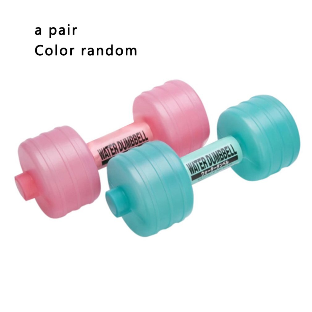 Water-filled Dumbbells Female Household Fitness Dumbbells Adjustable PP Material Fitness Equipment Portable