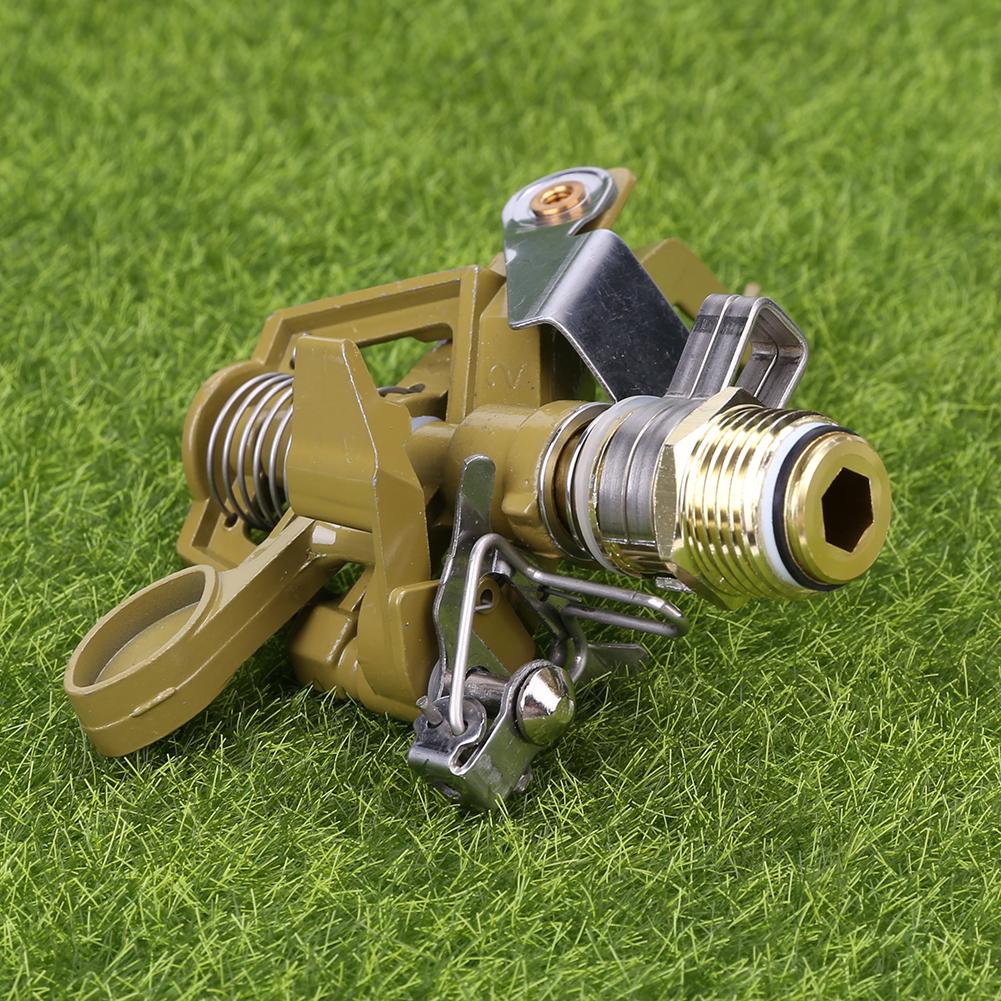 Garden Water Sprinkler Spray Nozzle Fountain Irrigation 1/2inch Connector Copper Rotate Rocker Arm watering Tool Water Sprinkler