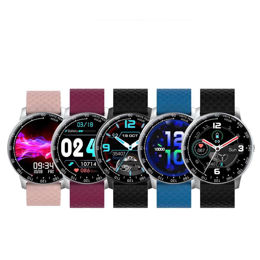 H30 Intelligent Watch Ip68 Waterproof Full Touch-screen Diy Dial Fitness Outdoor Sports Wristwatch Compatible For Android Ios