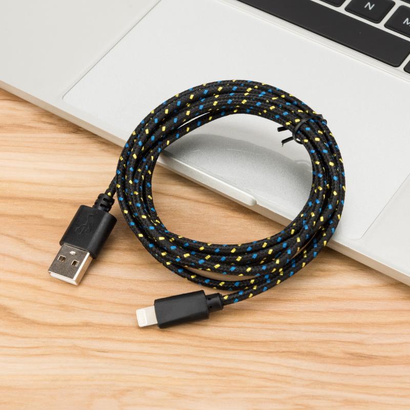 18w gevlochten pd snellaadkabels met usb type c type-c voor lightning-kabels voor iphone 8 x xs  xr 11 pro max 8 plus 11 pro datalijn: De