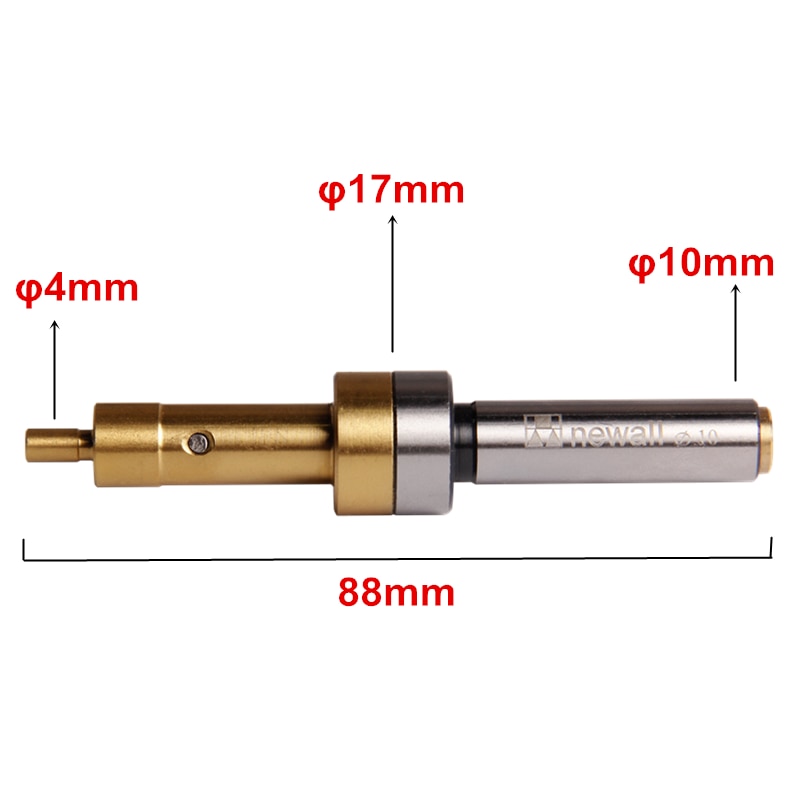 Buscador de bordes mecánico de , herramienta de medición rápida, antiimán, 10MM, para máquina de torno de fresado, Sensor de punto táctil
