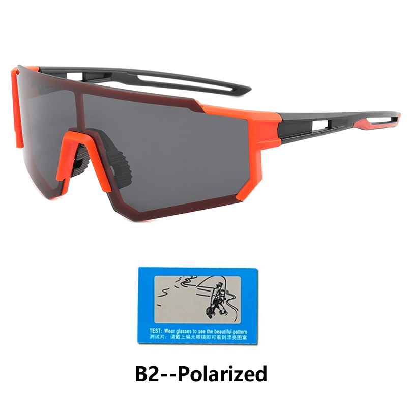 Polarisierte Sportbrille Herren und Damen Fahrrad Photochrome Brillen Berg MTB Radfahren UV400 Sonnenbrille Fahrrad Straßenbrille