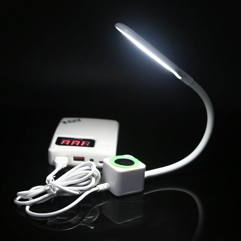 Touch USB LED Lamp Magnetic Base 3 Brightness Extra Long Flexible Gooseneck Dimmable Light for Sewing Machine Machinist
