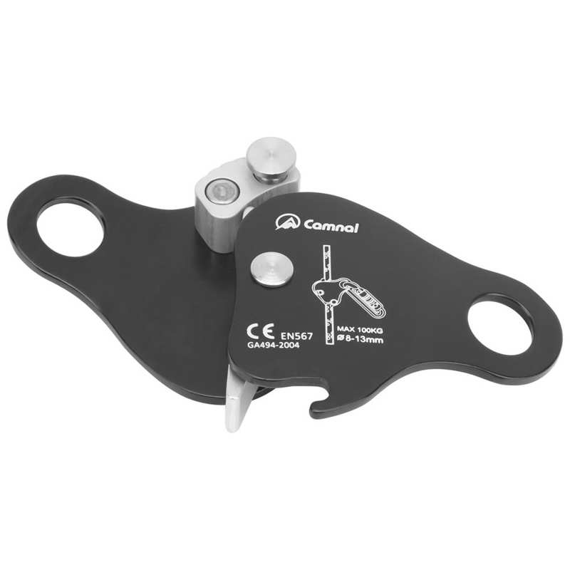 CAMNAL Lightweight Outdoor Climbing Mountaineering Gear Rope Grab Protection Rappelling Gear Suitable For 8-13mm Diameter Rope