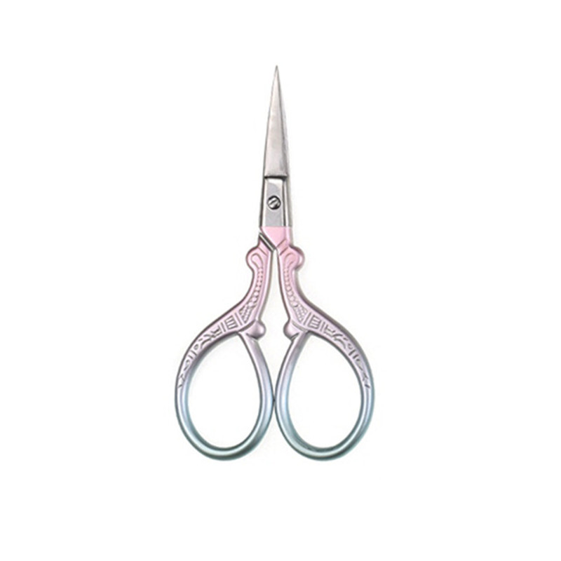 Kleine Kreuz Stich Schere Stoff Handwerk DIY Frauen Haushalt NäHenne Stahl Stickerei NäHenne Schneider der Schere: rosa farbe