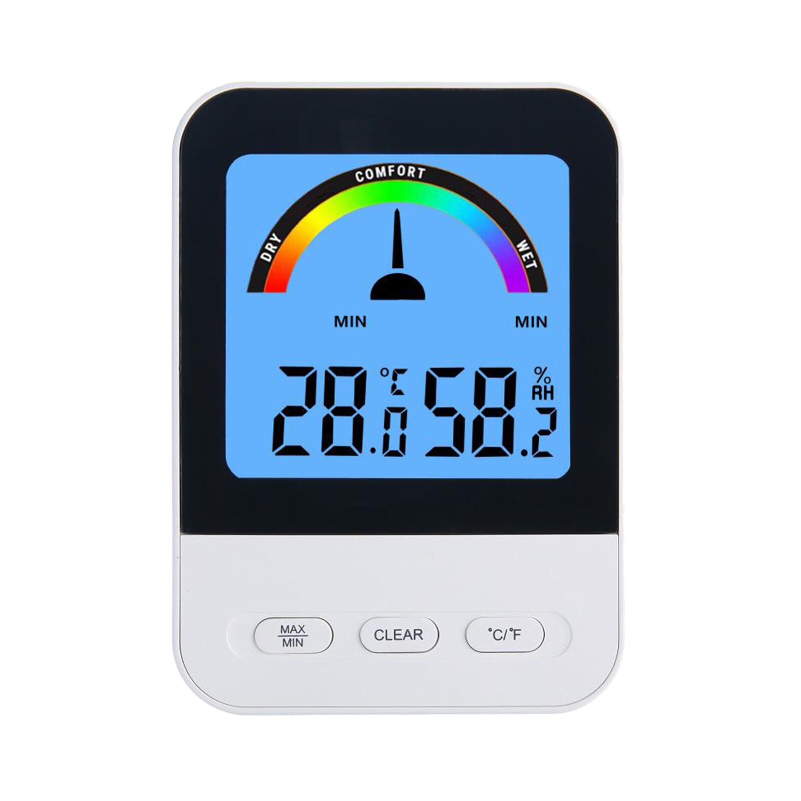 Mini Pro Lcd Thermometer Hygrometer Reizen Temperatuur Vochtigheid Monitor