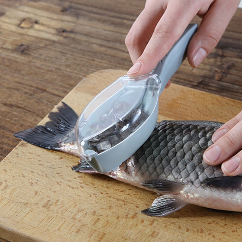 Escarificador de pescado, cepillo de piel de pescado, raspador de escamas de pesca, removedor de rallador, pelador, rasqueta, accesorios de cocina, Gadget