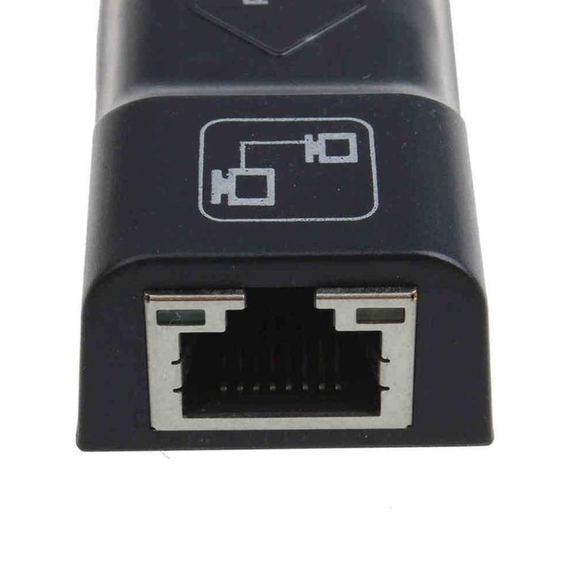 Hard Disk Data Cable MicroUSB Male to USB Female OTG Cable LAN Ethernet Adapter Support Automatic MDIX