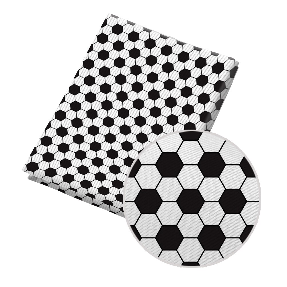 Twill Printed Sports Football Pattern DIY Twill Fabric Kids Sewing Patchwork Cloth Sheet 50*145cm: PL1100
