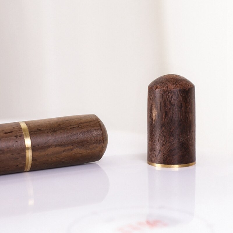 Wooden Toothpick Holder Wooden Craft Lightweight Portable Toothpick Holder Wooden Small Decorations Hotel