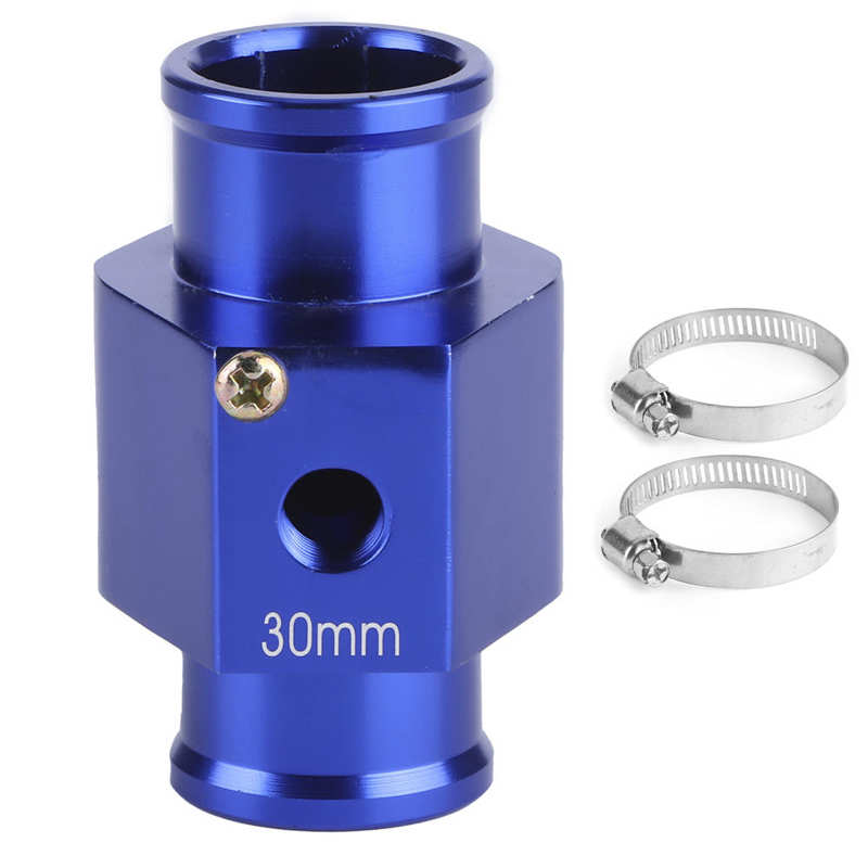 water temperature indicator water tank meter Temp Sensor Adapter Kit Joint Clamps Aluminium Alloy Parts Accessory for Water: 30mm