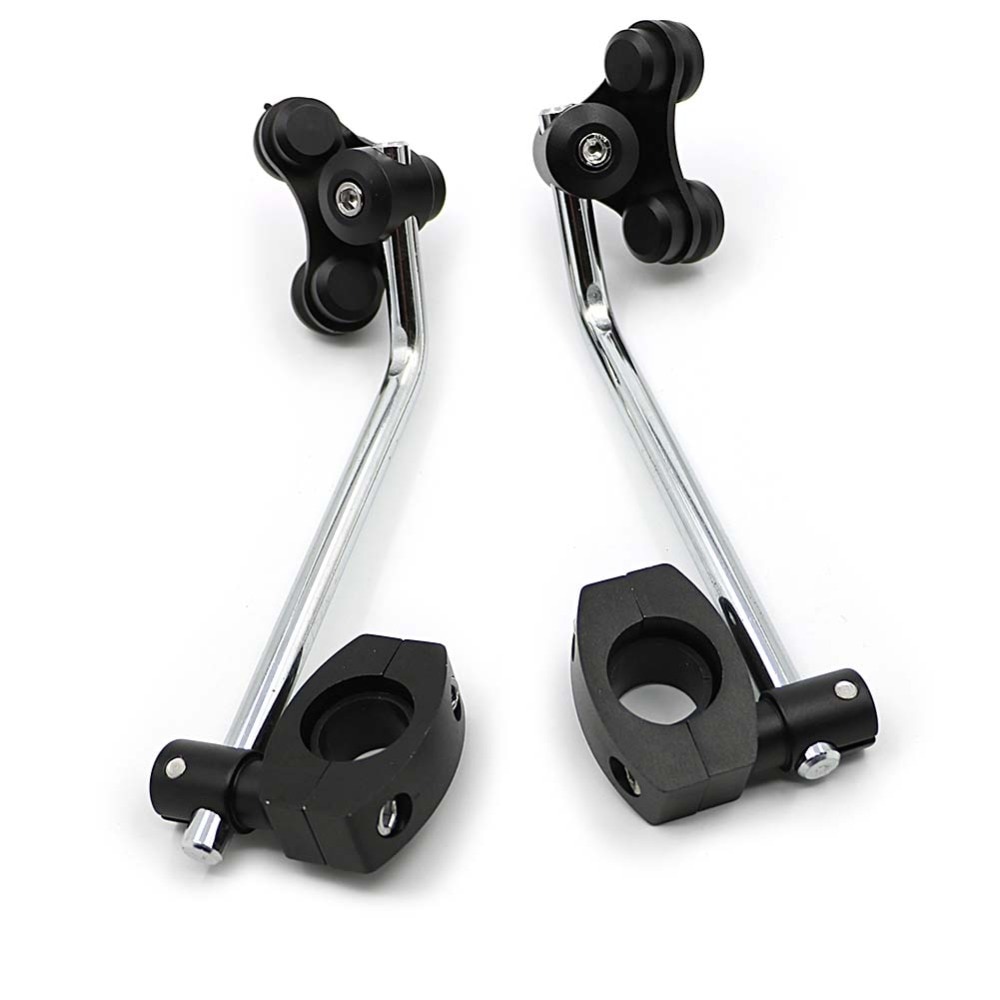 Universal Motorcycle Windshield/Windscreen Bracket 7/8" 22mm - 25mm Standard Handlebar Windshield Mounts Clamps For Street Bikes