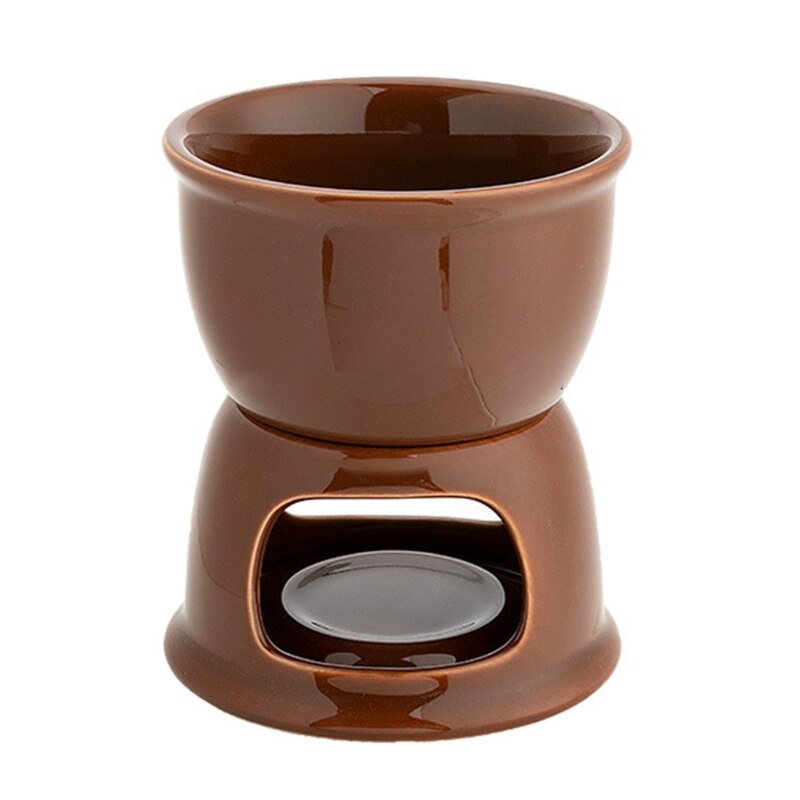 Keramische Chocolade Fondue Set Ijs Kaas Pot Set Porselein Smeltkroes A0NA