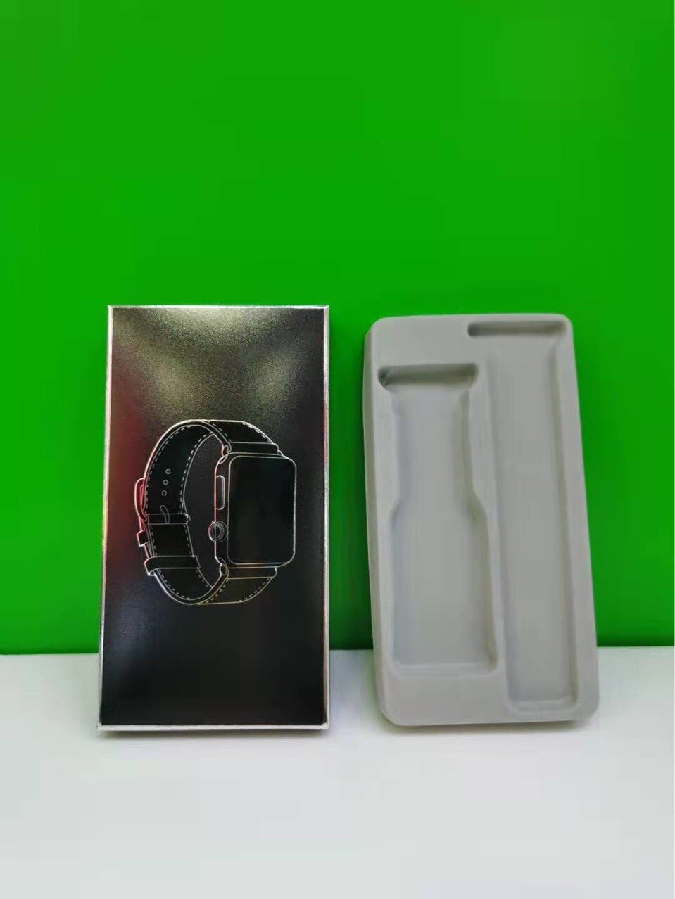 Caja de reloj para apple Watch, banda de 38mm, 42mm, paquete al por menor para iwatch, correa de Caja expositor de relojes, 10 Uds.