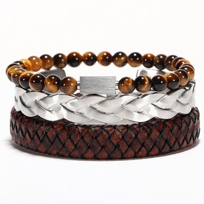 men bangles/Stainless Steel/Vintage/leather/Bangles Bracelets Twisted Braiding titanium Wires Cuff bangle amazing price