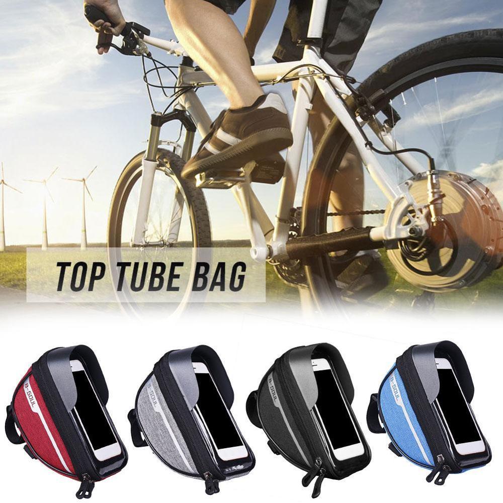 Bolsa para manillar de bicicleta, bolsa para teléfono móvil, Hengbao, accesorios para bicicleta de montaña o de carretera