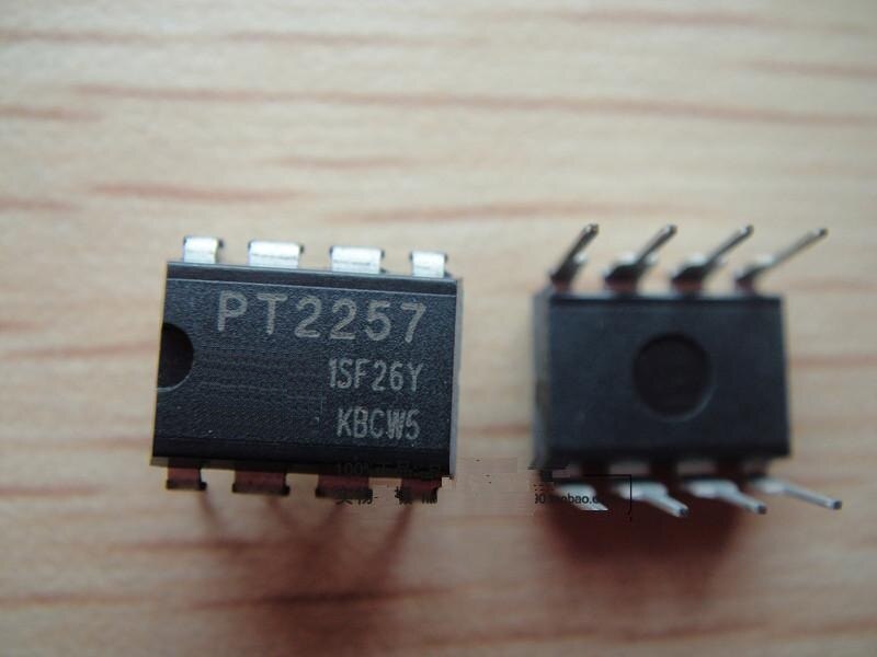 I2C 2 kanalen digitale volume controller IC PT2257