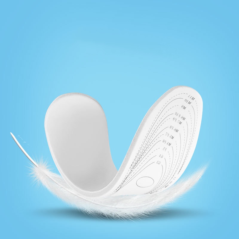 1 par menn kvinner øke høyden høye innleggssåler memory foam innleggssåler orthotic arch fotpleie komfort smertelindring alle størrelse  d027