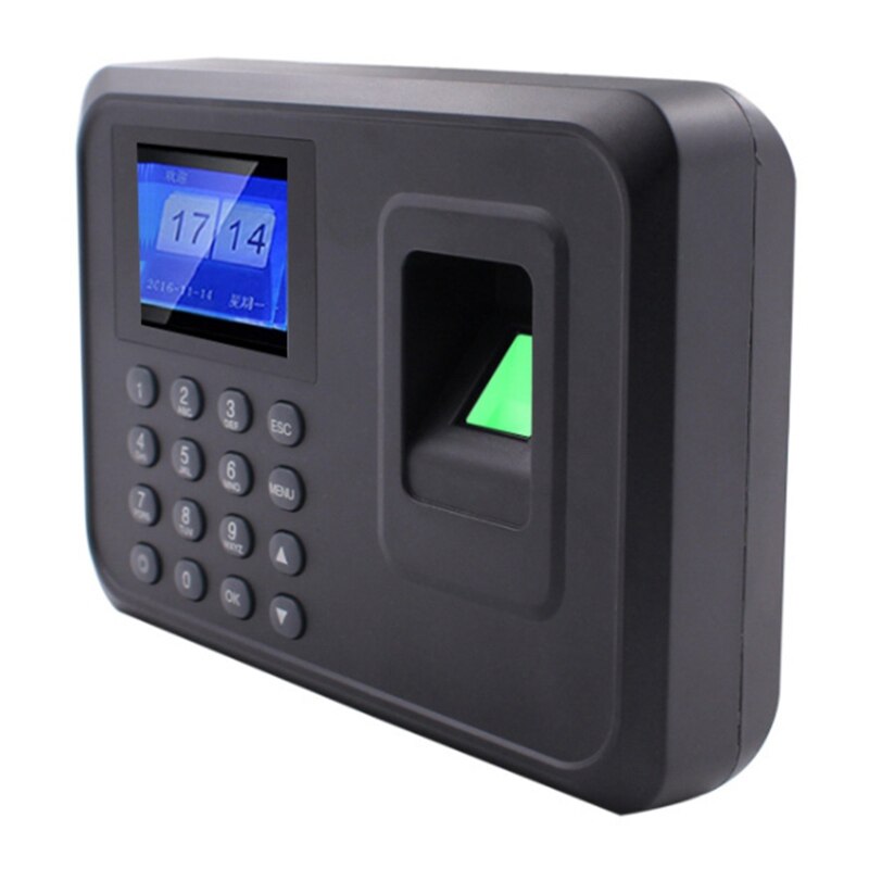 Biometric Fingerprint Time Attendance Machine Time Clock Recorder (AU Plug)