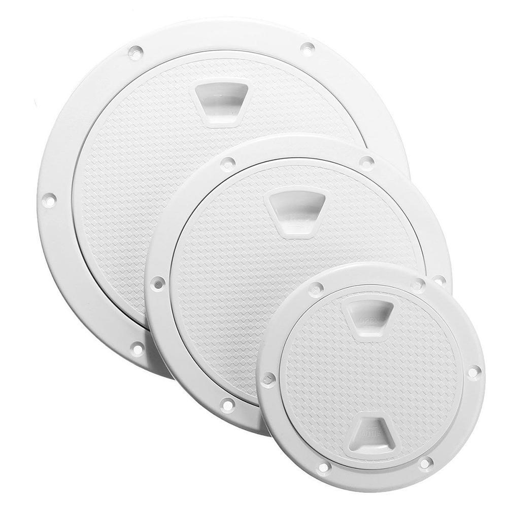 4/6/8 Inch Round Hatch Cover Non-Slip Deck Plate for Marine Boat Kayak Canoe Automobiles Accessories