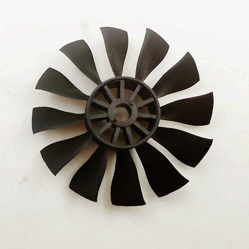 QX-MOTOR 50mm 12 blades Ducted fan EDF CW CCW with QF2611 3S 4S Brushless motor: olny 12 blades (CW)