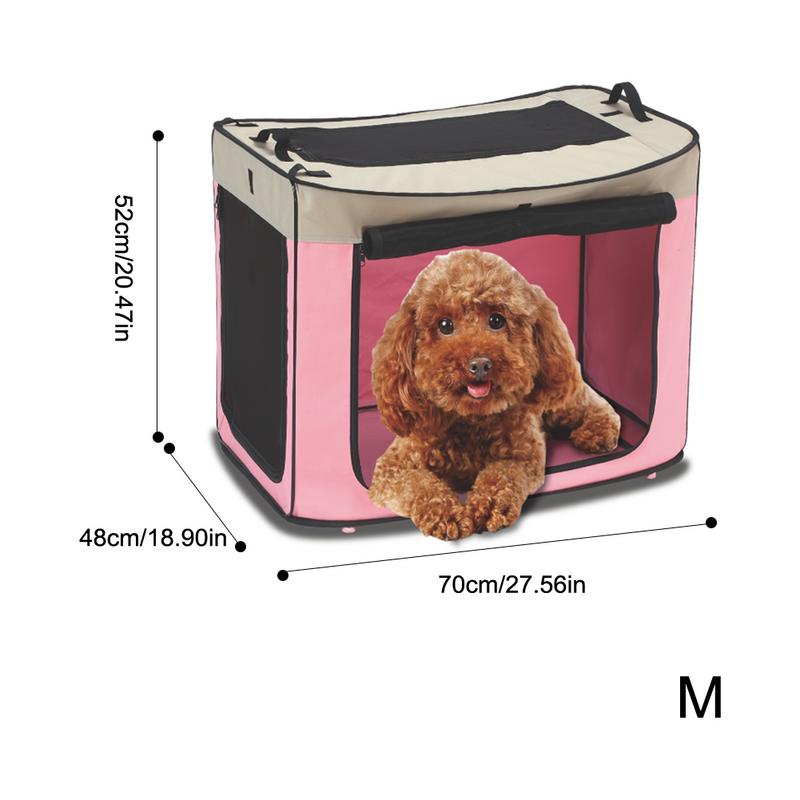 Car Wire Folding Pet Box Large Medium And Small Outdoor Portable Foldable Room Cat Dog Pet Cage Pet Nest