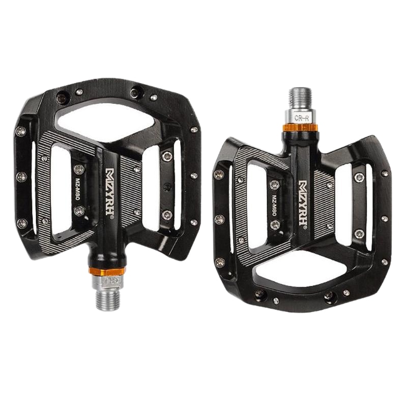 Mzyrh Aluminum Alloy Bicycle Pedals Platform Mountain Road Bike Bearing Pedals Riding Bike Accessories