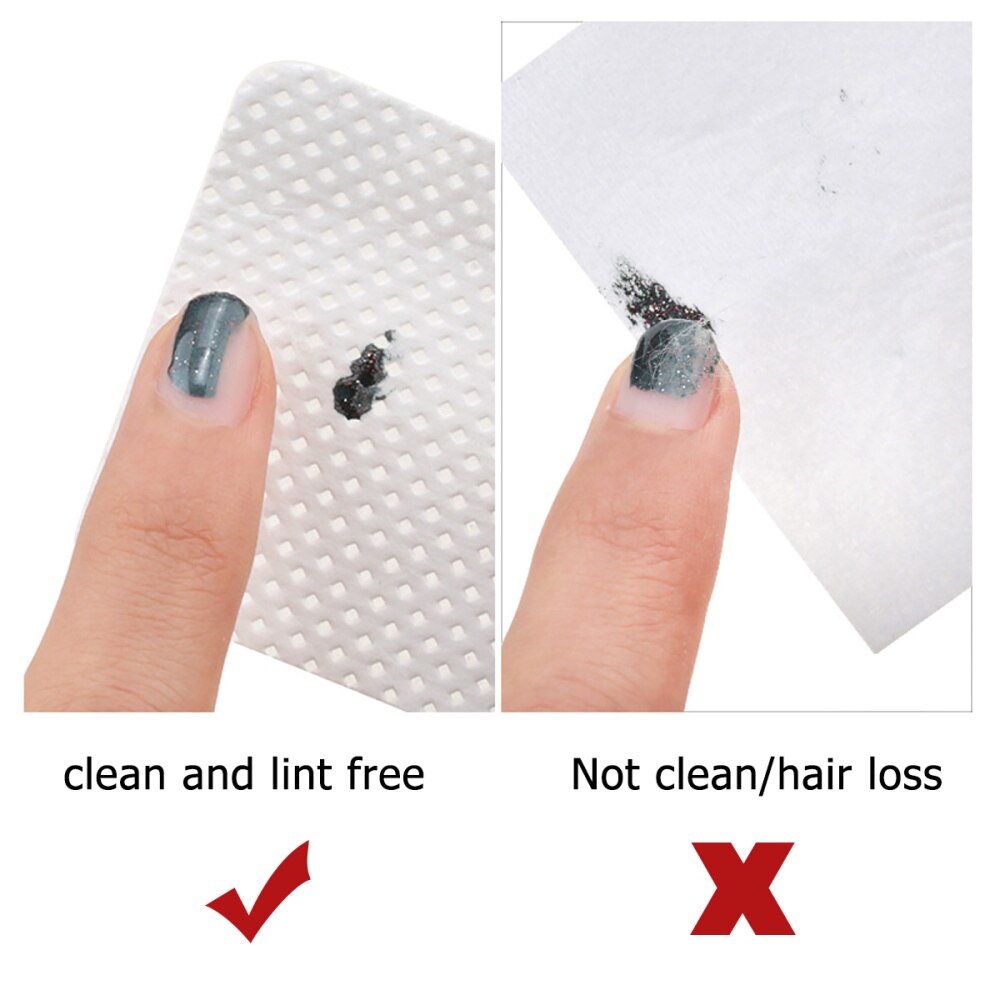 540pcs Cleaning Pads Disposable Efficient Remover Cleaning Pads for Eyelash Graft Makeup Nail