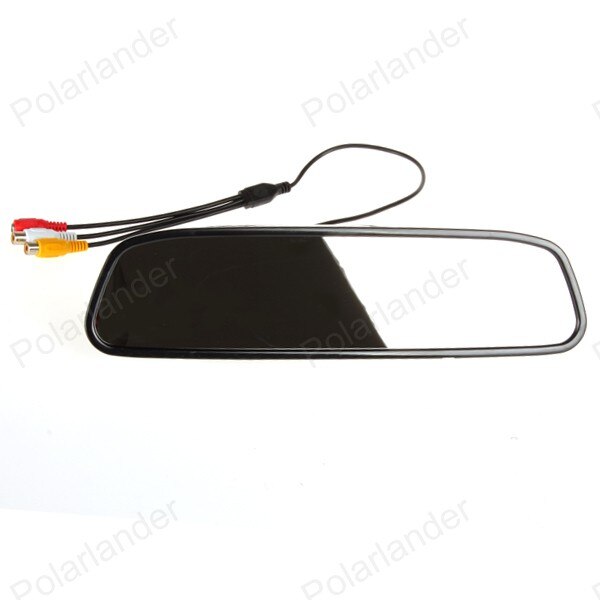 HD 4.3 inch TFT LCD Car Achteruitkijkspiegel Monitor Auto Reverse Monitor Screen 16:9 Kleur